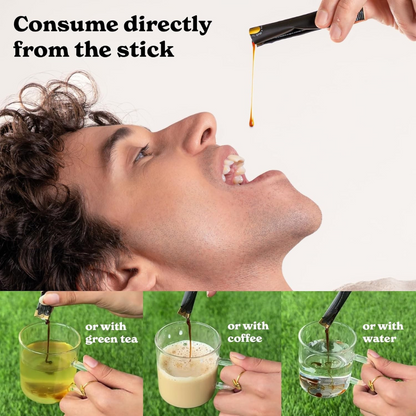 Pure Shilajit Honey Sticks