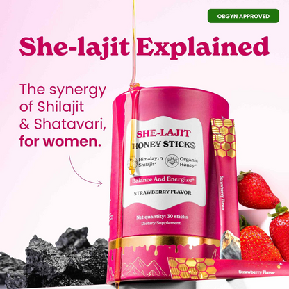 She-Lajit Women’s Vital Honey Sticks