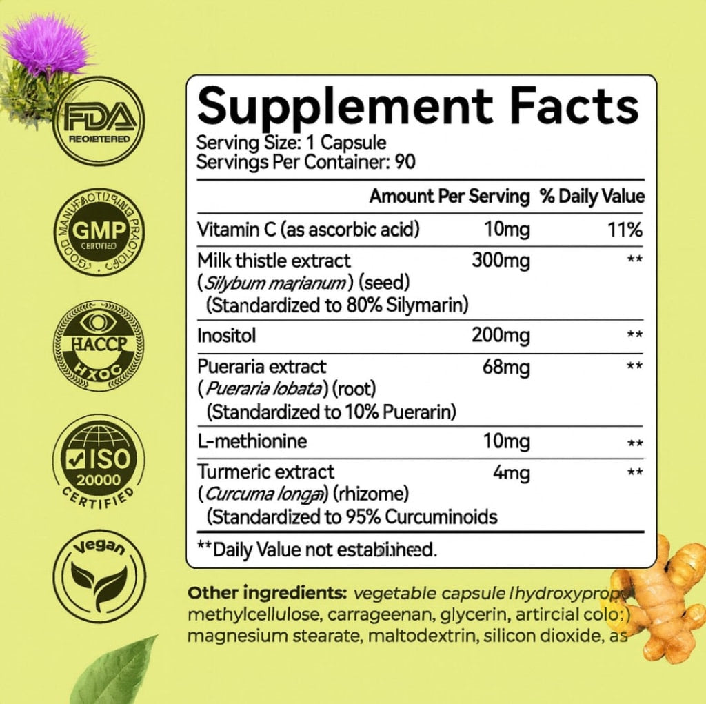 Cleanse Your Liver. Elevate Your Life. With GetNutriBite™ Milk Thistle