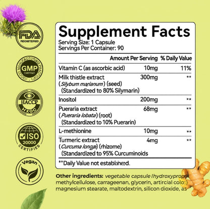 Cleanse Your Liver. Elevate Your Life. With GetNutriBite™ Milk Thistle