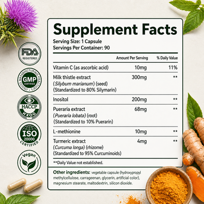 Support Your Liver Naturally with GetNutriBite™ Milk Thistle