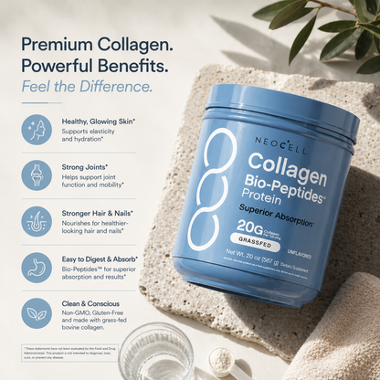 GetNutriBite™ Collagen Bio-Peptides Protein Grass-Fed
