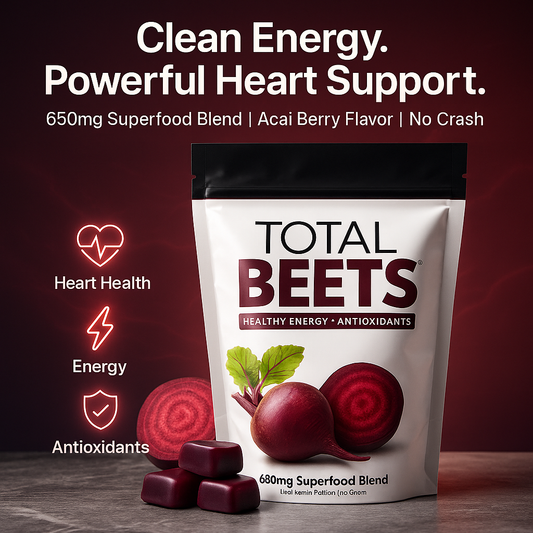 Total Beets™ – Clean Energy + Heart Support (Limited Time Deal)